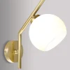 Hot Giovanni Battista Design Wandlampe Messing Glas TRIVIA Schlafzimmer
