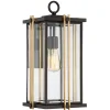 Sale Elstead Design Wandlaterne in Bronze antik Gold IP44 GORDON