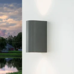 Clearance Easylight Design Wandleuchte Spot Up Down Anthrazit AALBORG