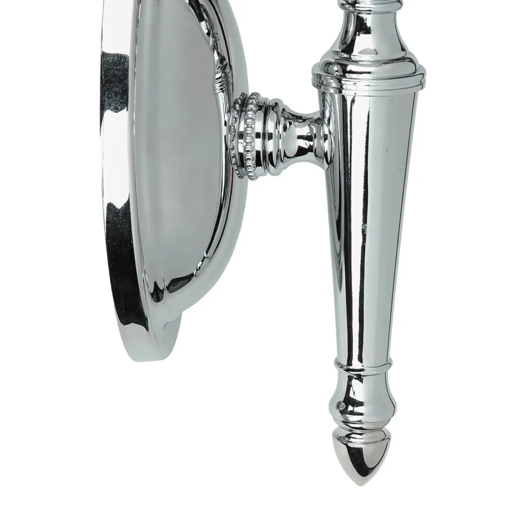 Elstead Designer Badleuchte LED aus Messing Glas IP44 in Chrom