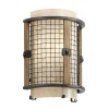 Discount Elstead Designer Flurlampe Wand Eisen Stein Industrie Look