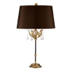 Elstead Designer Tischleuchte Stoffschirm 72cm hoch Klassisch* Tischlampen|Designerlampen