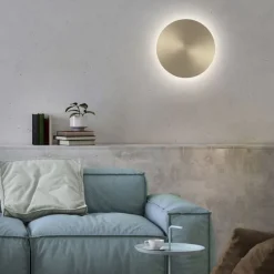 Discount Paul Neuhaus Dimmbare LED Akku Wandlampe Fernbedienung in Messing