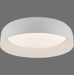 Just Light Dimmbare LED Deckenlampe Weiß Metall Ø40 cm 2700-5000 K* Deckenleuchten|Flurlampen