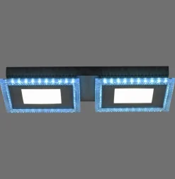 Online Just Light Dimmbare LED Deckenlampe RBG Farbwechsel Fernbedienung