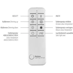 Sale Just Light Dimmbare LED Deckenleuchte Tunneleffekt 2700-5000 lm