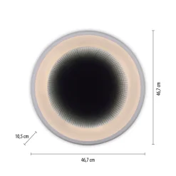 Sale Just Light Dimmbare LED Deckenleuchte Tunneleffekt 2700-5000 lm