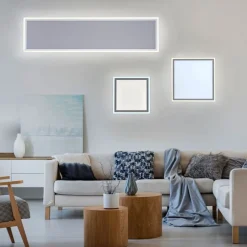 Just Light Dimmbare LED Deckenleuchte Fernbedienung 54 W 121,4 cm* Flurlampen|Bürolampen