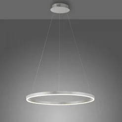 Hot Just Light Dimmbare LED Pendelleuchte in Aluminium Ø58,5 cm 3000 K