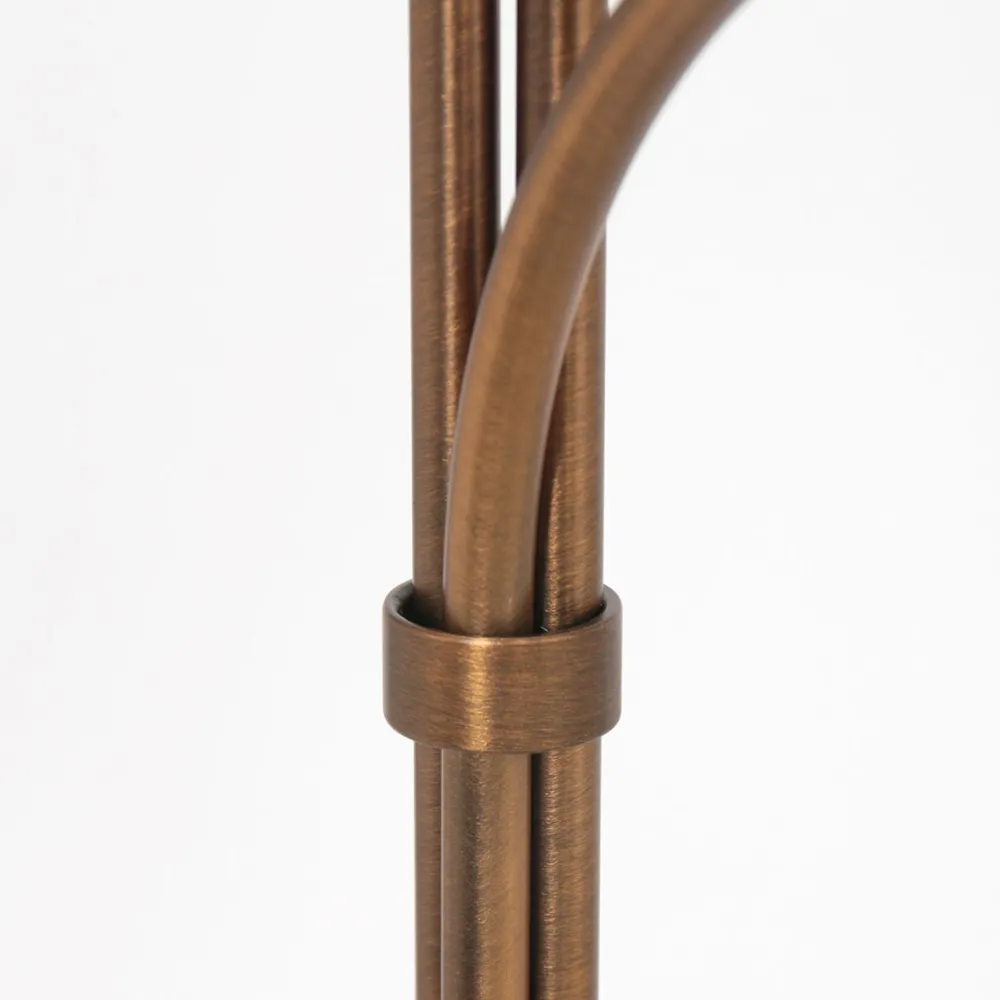 Hot Steinhauer Dimmbare Stehlampe Glas Metall 168 cm inkl. G9 3-flmg