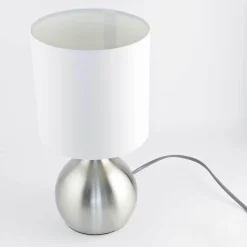 Sale Searchlight Dimmbare Touch Schreibtischleuchte Touchdimmer Modern silbern