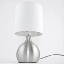 Sale Searchlight Dimmbare Touch Schreibtischleuchte Touchdimmer Modern silbern