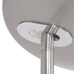 Steinhauer Dimmbarer LED Deckenfluter mit Lesearm in Stahl 185 cm* Wohnzimmerlampen|Metall Lampen