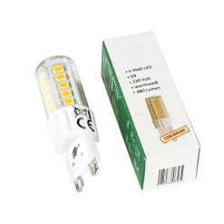 Discount eltric K Heckel GmbH Dimmbares LED Leuchtmittel G9 4 Watt 3000 K 365 lm - LM103