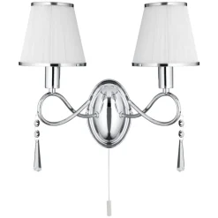 Discount Searchlight Doppel Wandleuchte