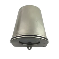 Clearance Andromeda Downlight außen Echt-Messing Glas 10 cm hoch IP54