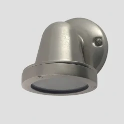 Andromeda Downlight Terrasse Messing Glas 14 cm hoch IP64 GU10 klein* Außenwandleuchten|Messinglampen