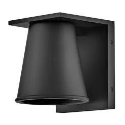 Elstead Downlight Terrasse Schwarz LED GU10 klein H: 15,4 cm* Stofflampen|Außenwandleuchten