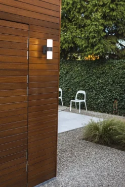 New Eco-Light Drehbare Außenlampe LED Anthrazit IP54 Balkon Eingang