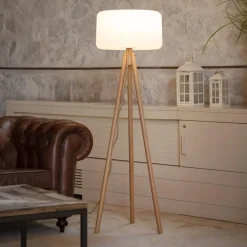 Newgarden Dreibein Stehleuchte Solar Farbwechsel 140 cm LED* Metall Lampen|Skandinavische Lampen