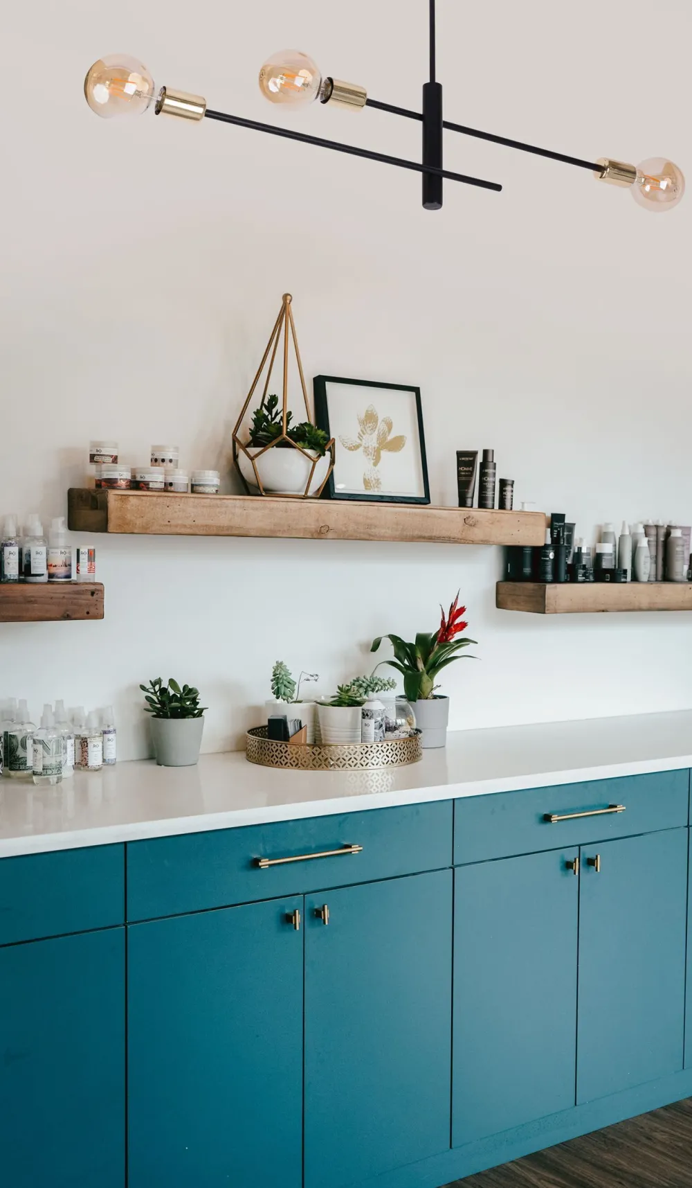 Sigma E27 Pendelleuchte Gold Schwarz B:69 cm Mehrflammig* Hängelampen|Wohnzimmerlampen