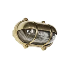 Best Lido Echt-Messing Wandleuchte für Außen SKIATHOS