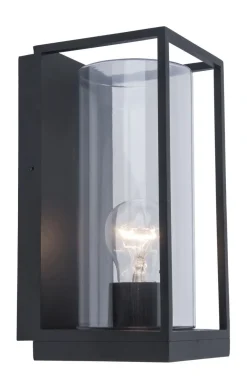 Eco-Light Eckige Außenlampe ELLAYINA Anthrazit IP44 Haus Balkon* Außenwandleuchten|Moderne Lampen