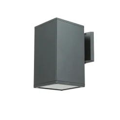 Best SU-MA Eckige Außenleuchte Anthrazit IP54 H:20 cm E27