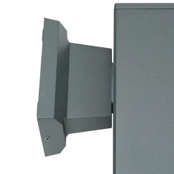 Best SU-MA Eckige Außenleuchte Anthrazit IP54 H:20 cm E27