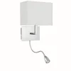Outlet Searchlight Eckige Bauhaus Wandlampe Bauhaus Chrom