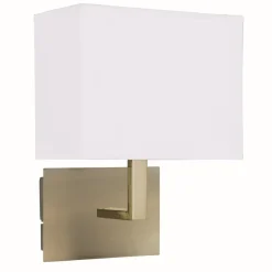 Best Searchlight Eckige Bauhaus Wandleuchte E27 Bauhaus Bronze