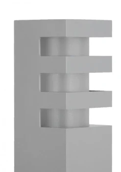 Discount SU-MA Eckige Wandlampe Außen IP54 wetterfest in Silber