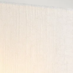 Elstead Eckige Wandleuchte Stoff Creme Messing E27 NADATILA* Wandleuchten|Flurlampen