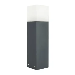 Online SU-MA Eckige Wegeleuchte 40cm Anthrazit IP44 E27