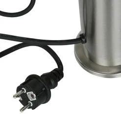 Best Easylight Edelstahl Außenleuchte mit Kabel + Stecker