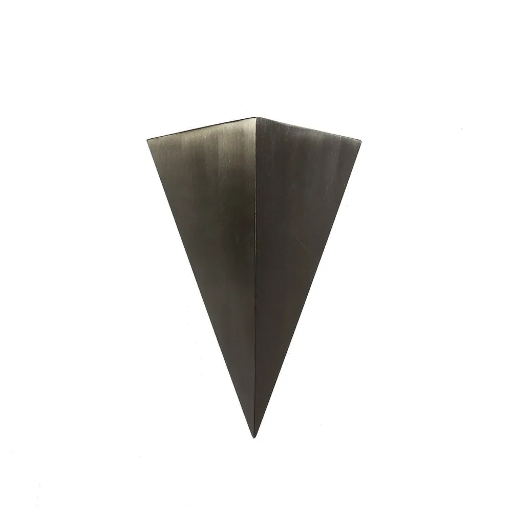 Online Harms Import Edelstahl Außenwandleuchte Dreieck LED