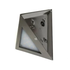 Online Harms Import Edelstahl Außenwandleuchte Dreieck LED