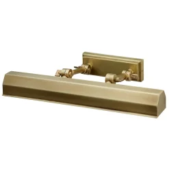 Elstead Edle Bilderlampe GAMBAR 2 in Messing antik 40cm* Wandleuchten|Designerlampen