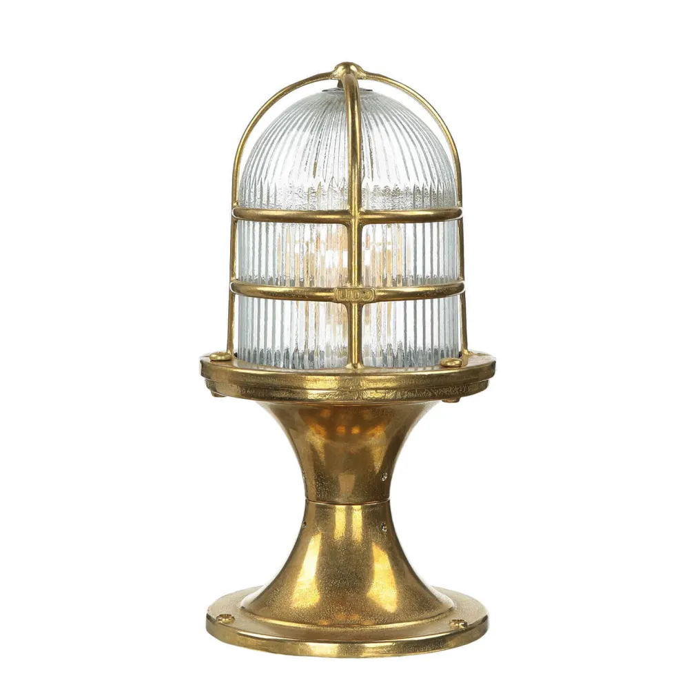 Sale Lido Edle Gartenleuchte FESTOS Messing Maritim H:30cm