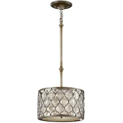 Hot Elstead Edle Hängelampe Kristall rund bis 1,4m Esstisch