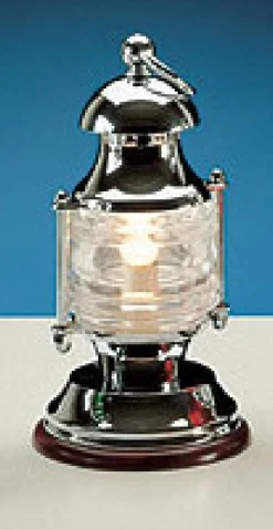 Hot Laura Suardi Edle Schiffslampe Chrom Weiß aus Messing Tisch