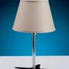 New Laura Suardi Edle Tischlampe MIRENA Weiß Seestern Modern Design
