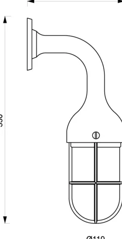 Laura Suardi Edle Wandlampe NAPOLI Messing Glas Maritim Antik* Wandleuchten|Lampen Aus Aller Welt