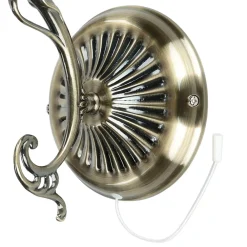 Easylight Edle Wandlampe ORCHIDEA Jugendstil Alabaster Glas* Wandleuchten|Küchenlampen