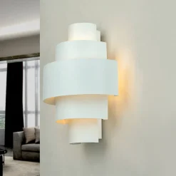 Hot Easylight Edle Wandlampe Weiß Lichtmuster