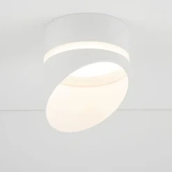 Hot Nowodvorski Einbauleuchte Decke Ø 8,5 cm H: 12 cm GX53 Weiß