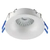 Discount TK Lighting Einbauleuchte rund Ø 84 mm Weiß GU10 IP44 Bad