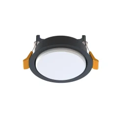 Nowodvorski Einbauleuchte Schwarz GX53 rund Ø 95 mm Decke innen* Spots|Wandleuchten