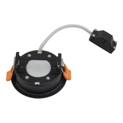 Nowodvorski Einbauleuchte Schwarz GX53 rund Ø 95 mm Decke innen* Spots|Wandleuchten