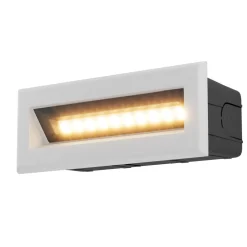 Online Maytoni Einbauleuchte Wand LED Metall IP65 Weiß eckig 400 lm